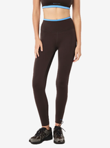 Vita Full Length Legging in Coffee & Marina