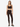 Vita Full Length Legging in Espresso & Chalk Pink
