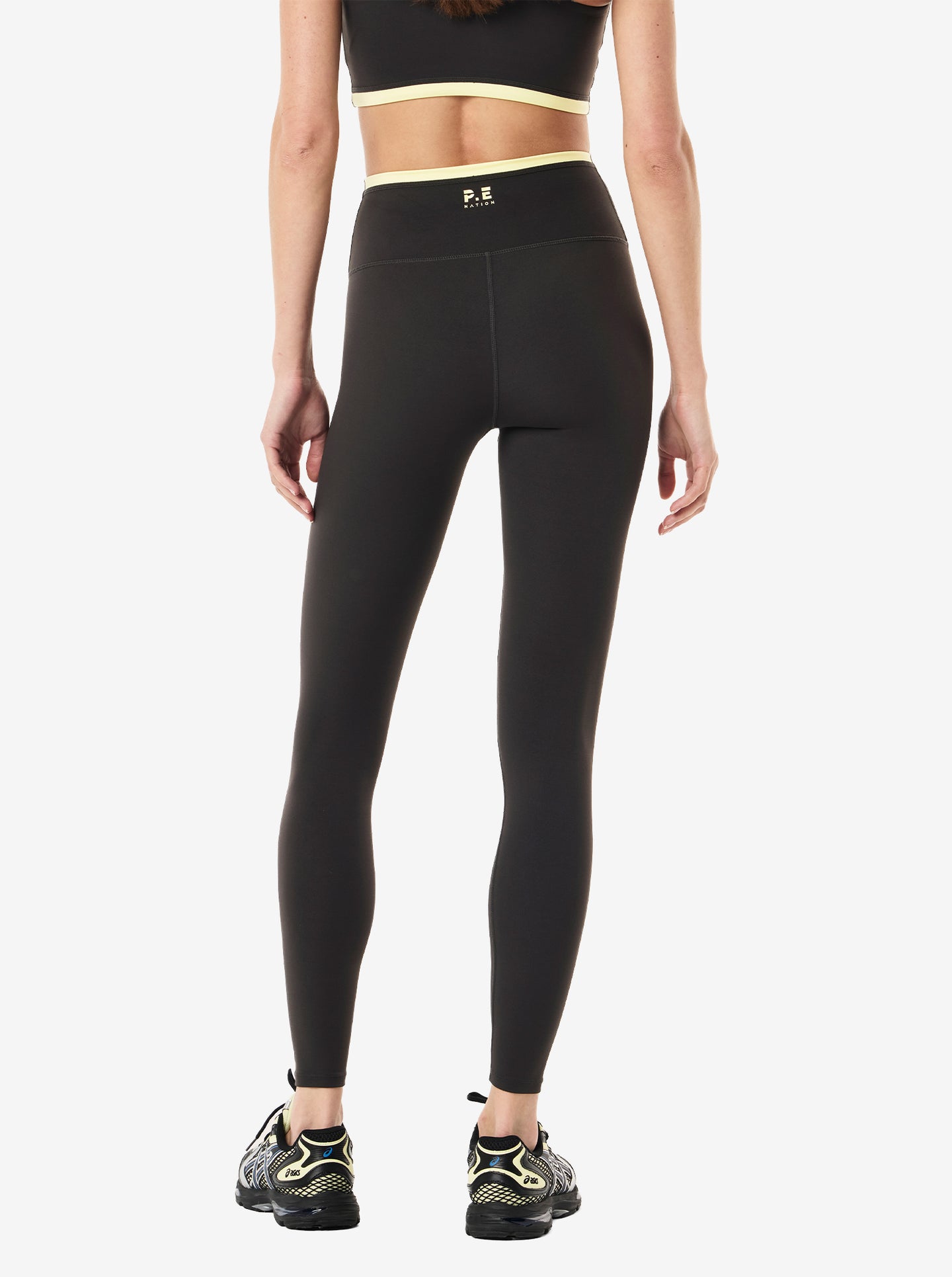 Vita Full Length Legging in Smokestone & Lemonade