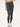 Vita Full Length Legging in Gunmetal & Royal Blue