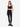 Vita Full Length Legging in Black & Leopard