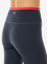 Vita Full Length Legging in Marine Blue & Strawberry