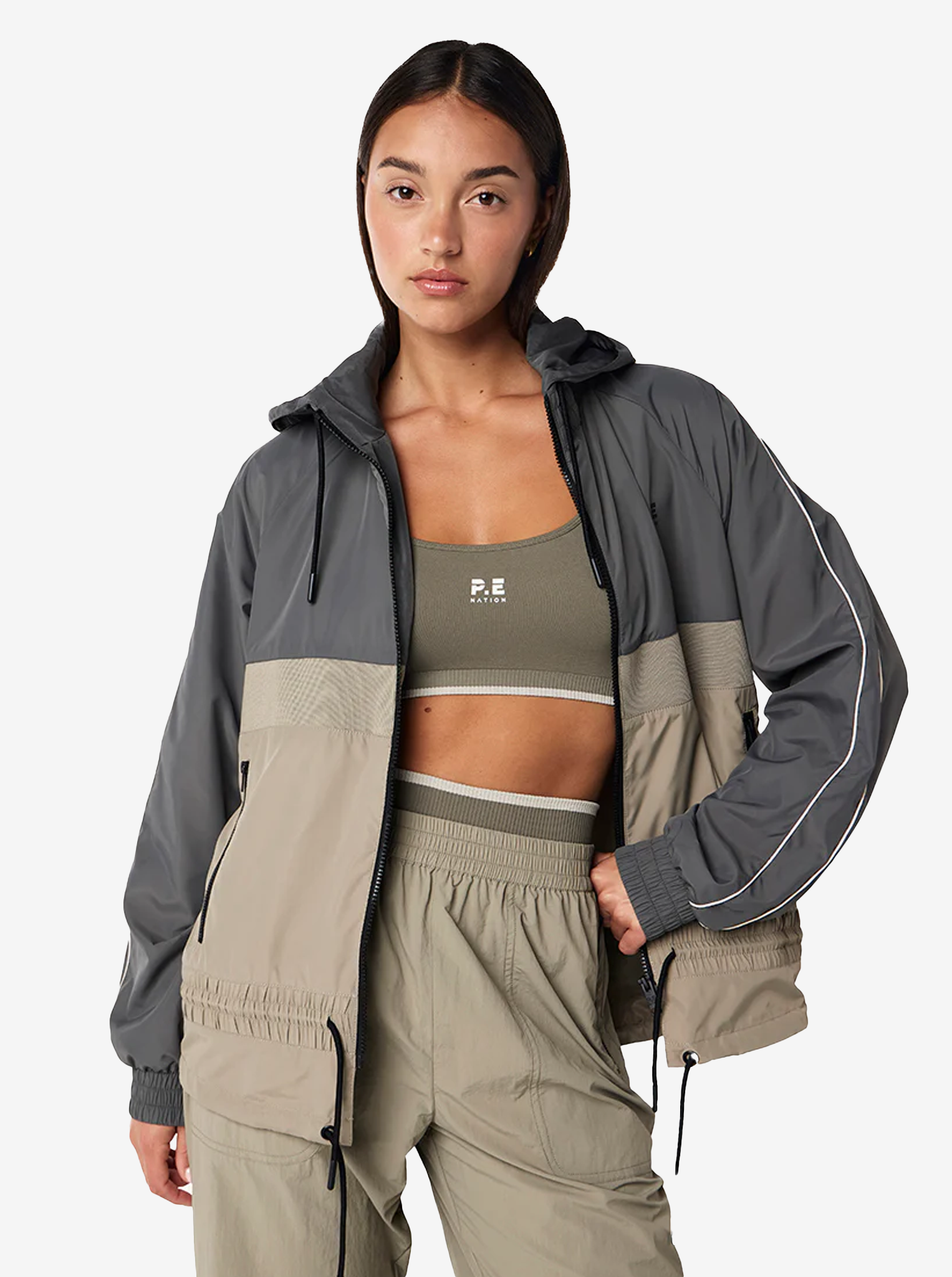 Man Down Jacket in Gunmetal