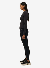 Foundation Long Sleeve Top in Black