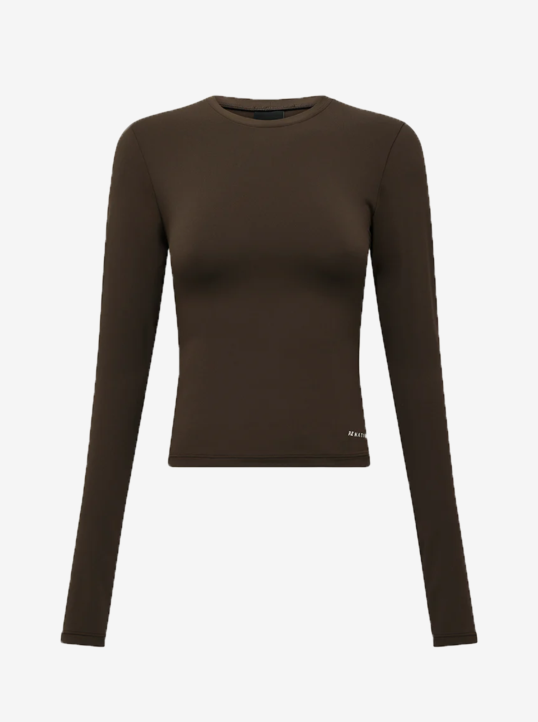 Foundation LS Top in Coffee