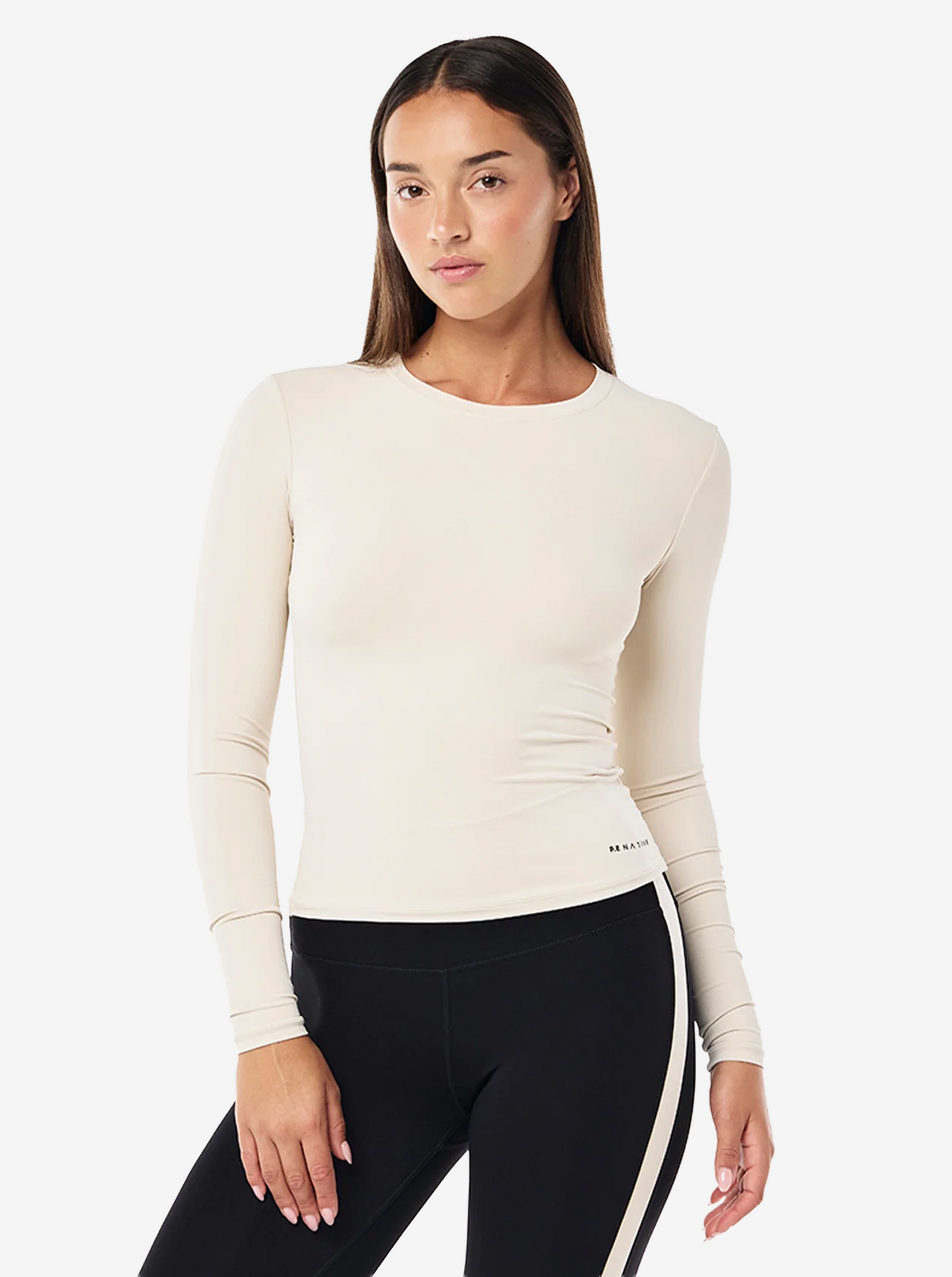 Foundation Long Sleeve Top in Cloud