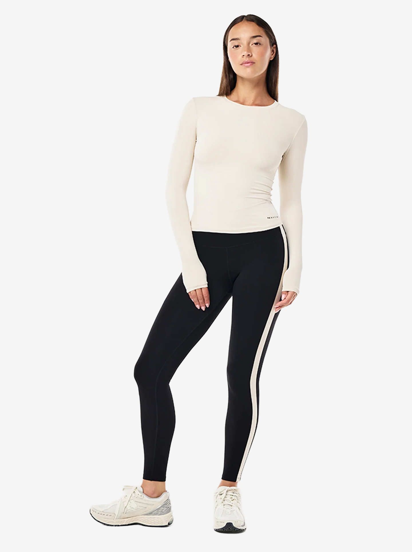 Foundation Long Sleeve Top in Cloud