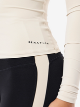 Foundation Long Sleeve Top in Cloud