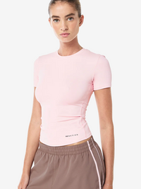 Foundation Short Sleeve Tee in Chalk Pink