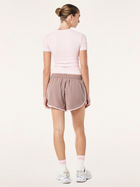 Foundation Short Sleeve Tee In Chalk Pink