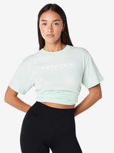 Aero Short Sleeve Tee in Hint Of Mint