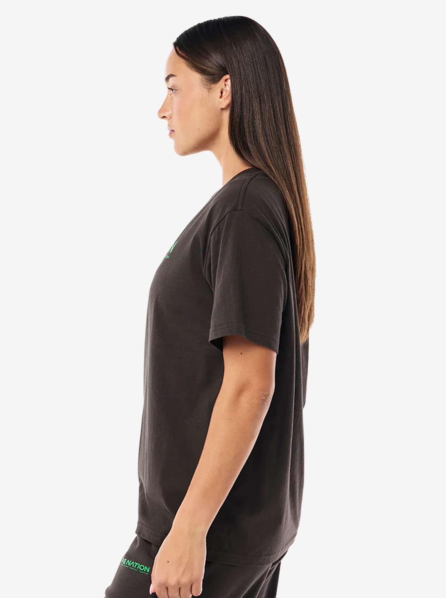 Areo Short Sleeve Tee in Caviar