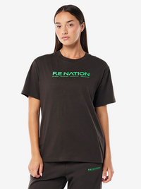 Areo Short Sleeve Tee in Caviar