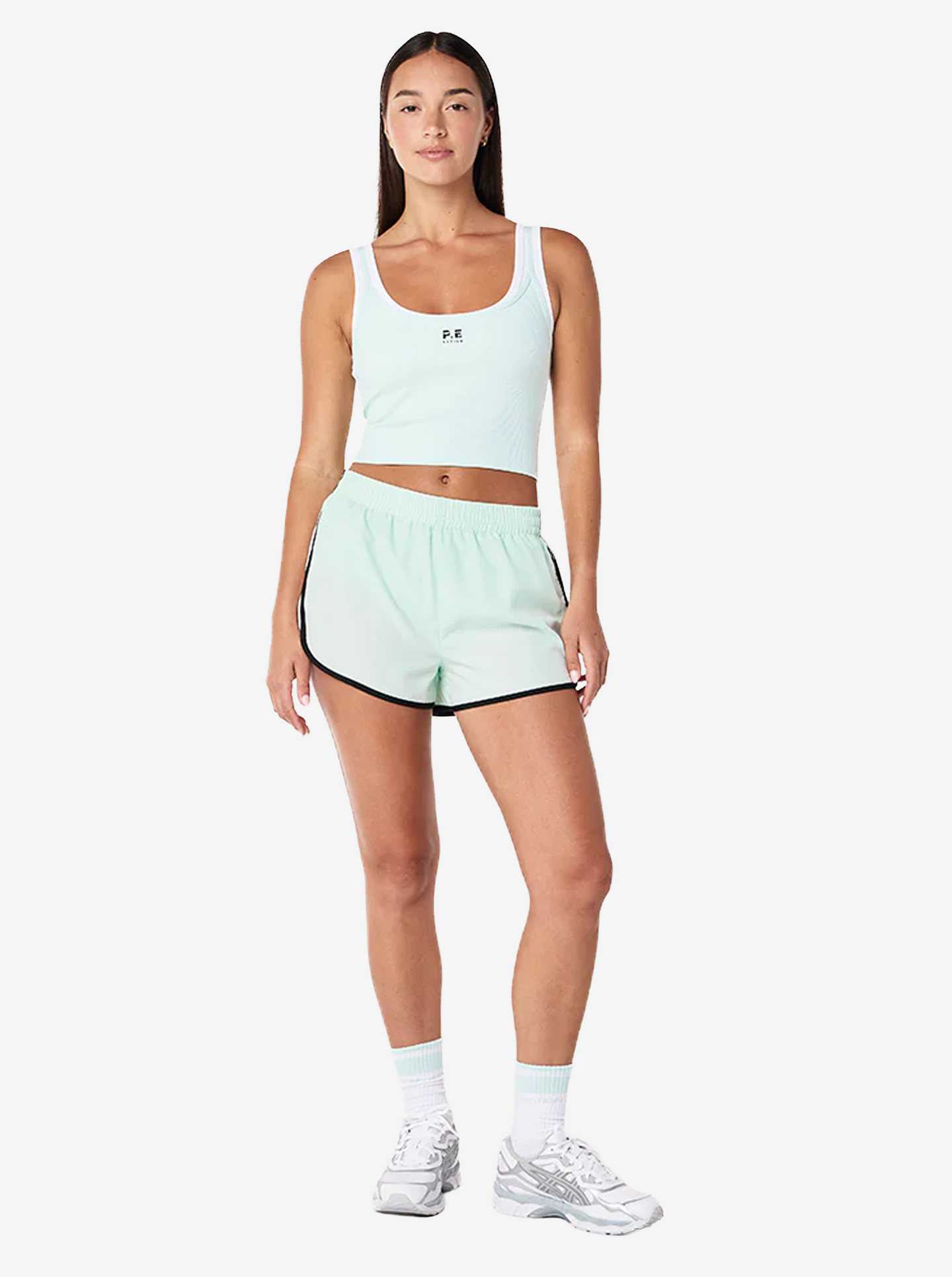 Forward Tank in Hint Of Mint & Optic White