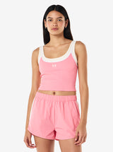 Forward Tank in Pink Lemonade & Whisper White