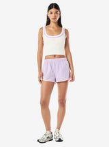 Forward Tank in Whisper White & Violet Crush