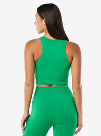 Restore Seamless Tank in Kelly Green
