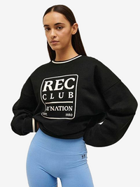 Icon Sweat in Black