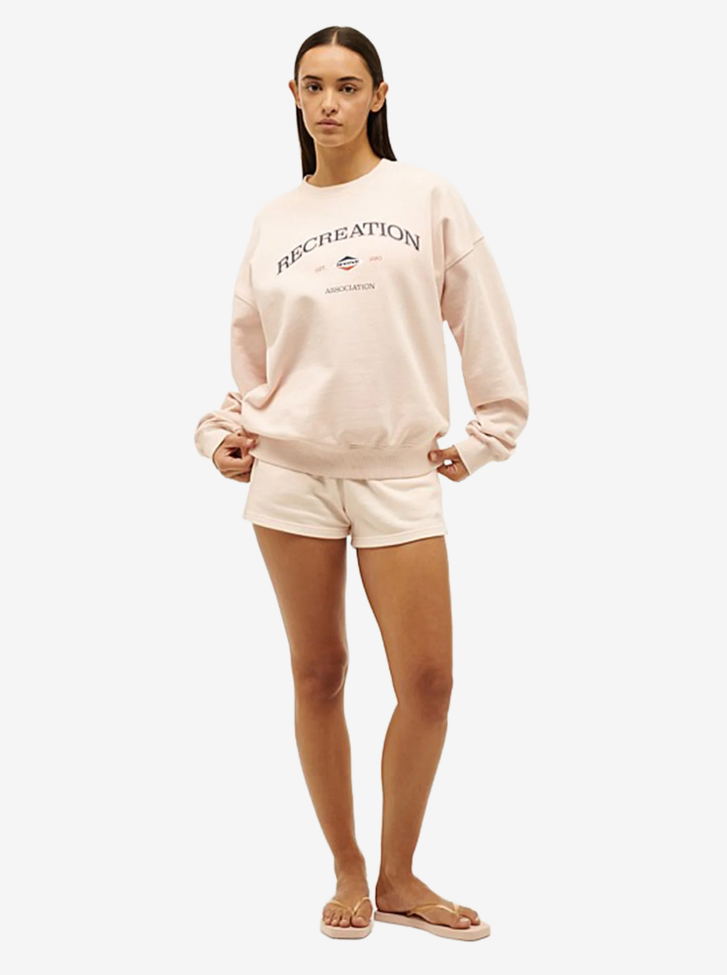 Recreation Sweat in Washed Blush