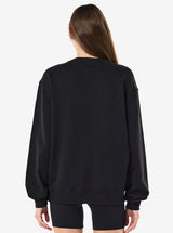 Heads Up Sweat in Black & Optic White