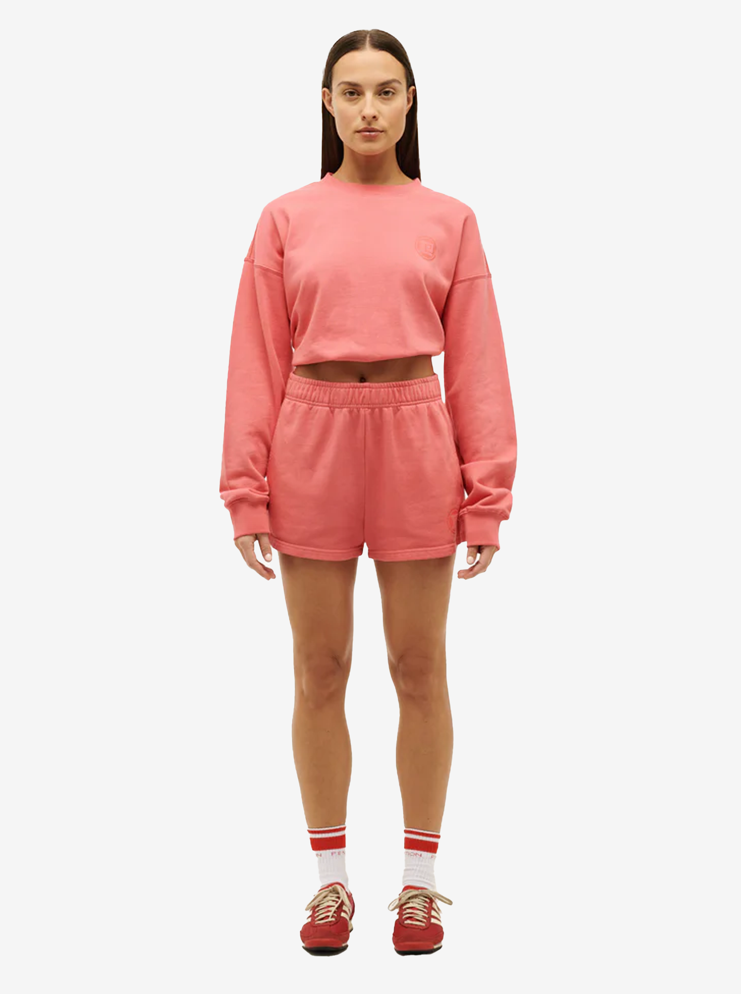 Reverie Short in Poppy Red