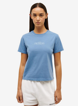 Fragment Tee in Washed Cornflower