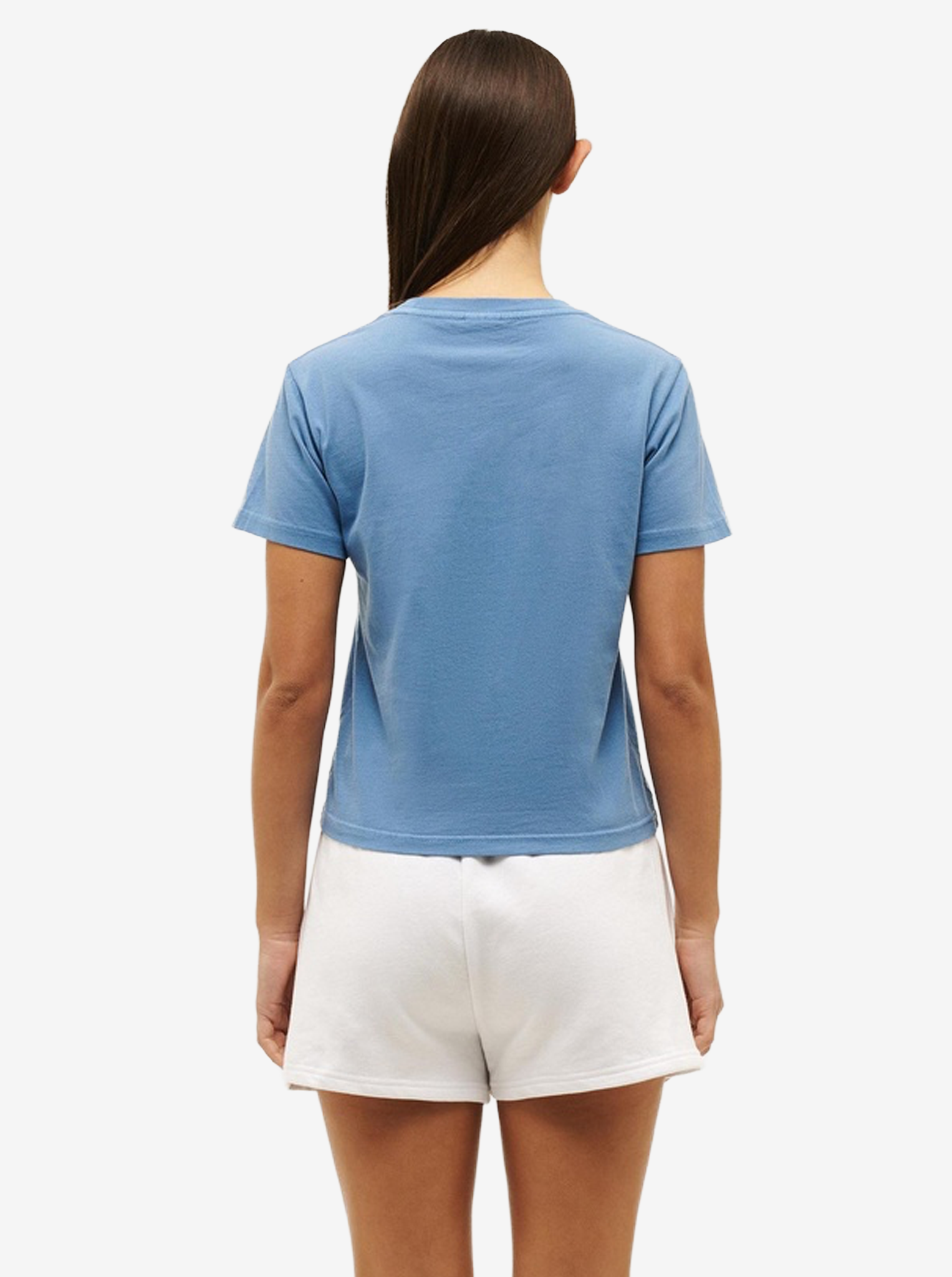 Fragment Tee in Washed Cornflower