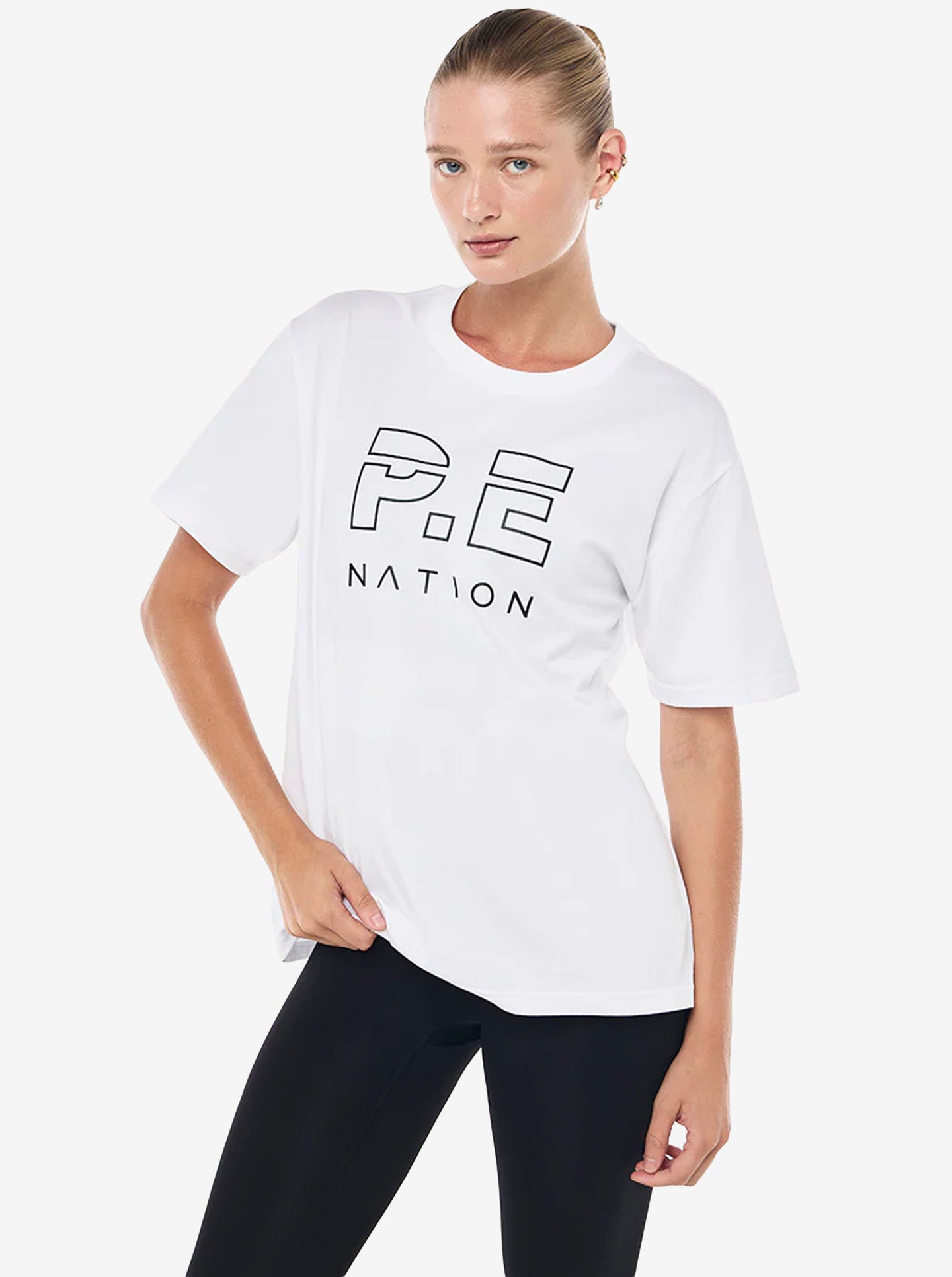 Heads Up Tee in Optic White