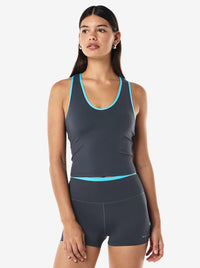 Renewal Tank in Marine Blue & Turquoise