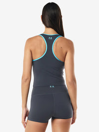 Renewal Tank in Marine Blue & Turquoise