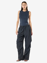 Foundation Muscle Tank in Marine Blue