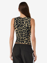 Foundation Muscle Tank in Leopard Print