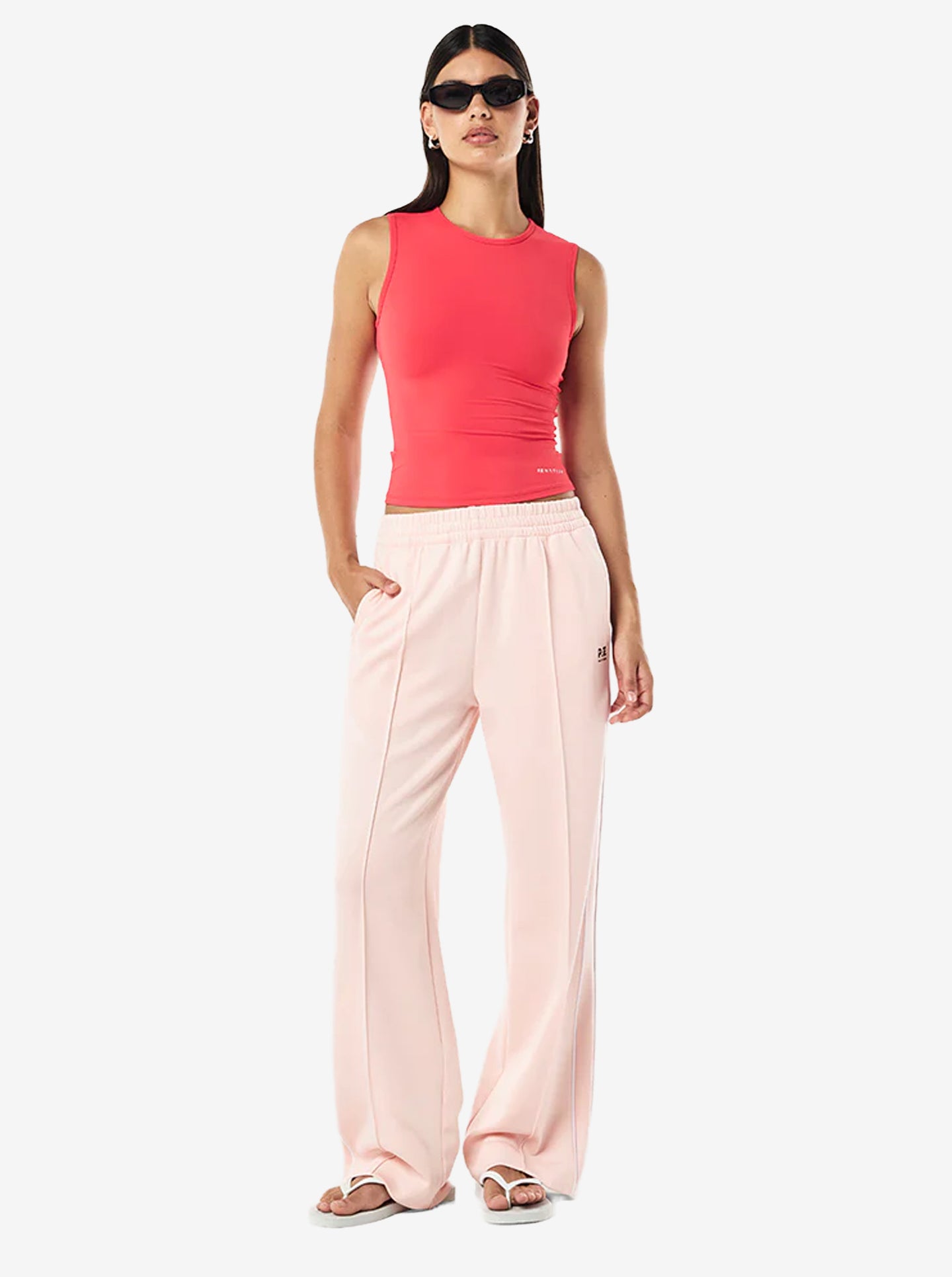 Foundation Muscle Tank in Strawberry