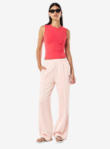 Foundation Muscle Tank in Strawberry