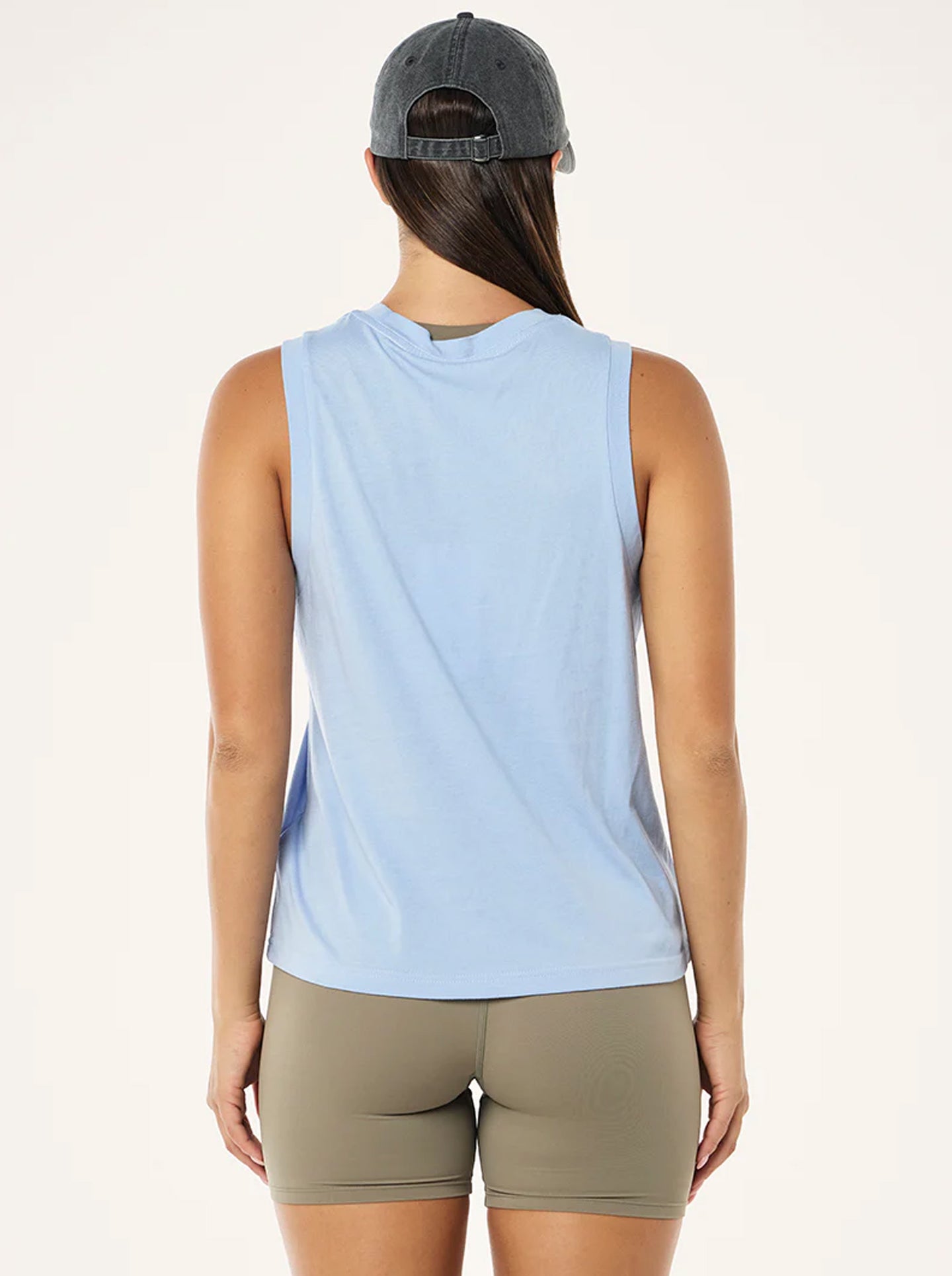 Shuffle Tank in Dusty Blue