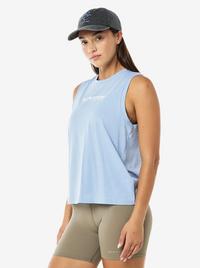 Shuffle Tank in Dusty Blue