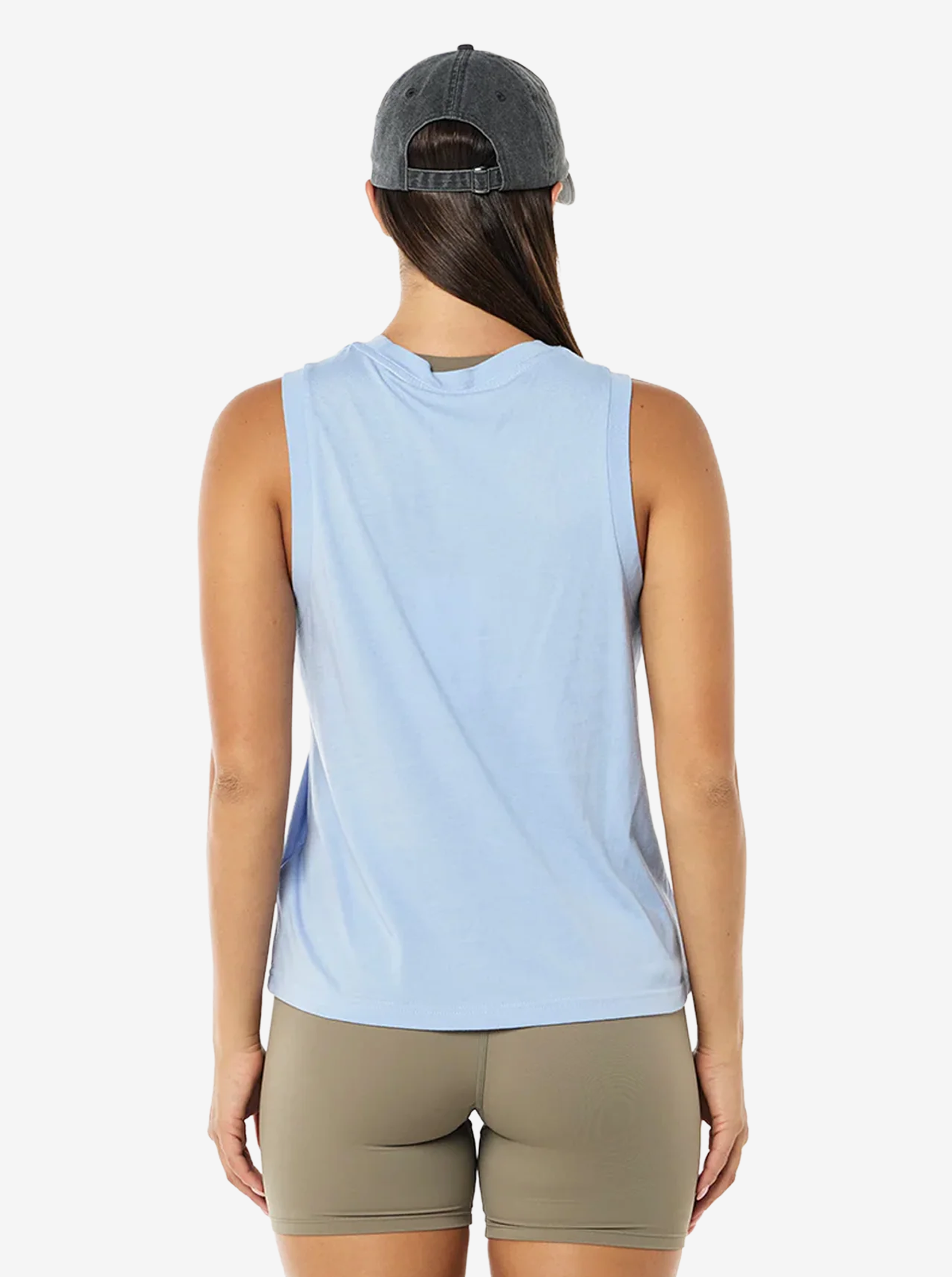 Shuffle Tank in Dusty Blue