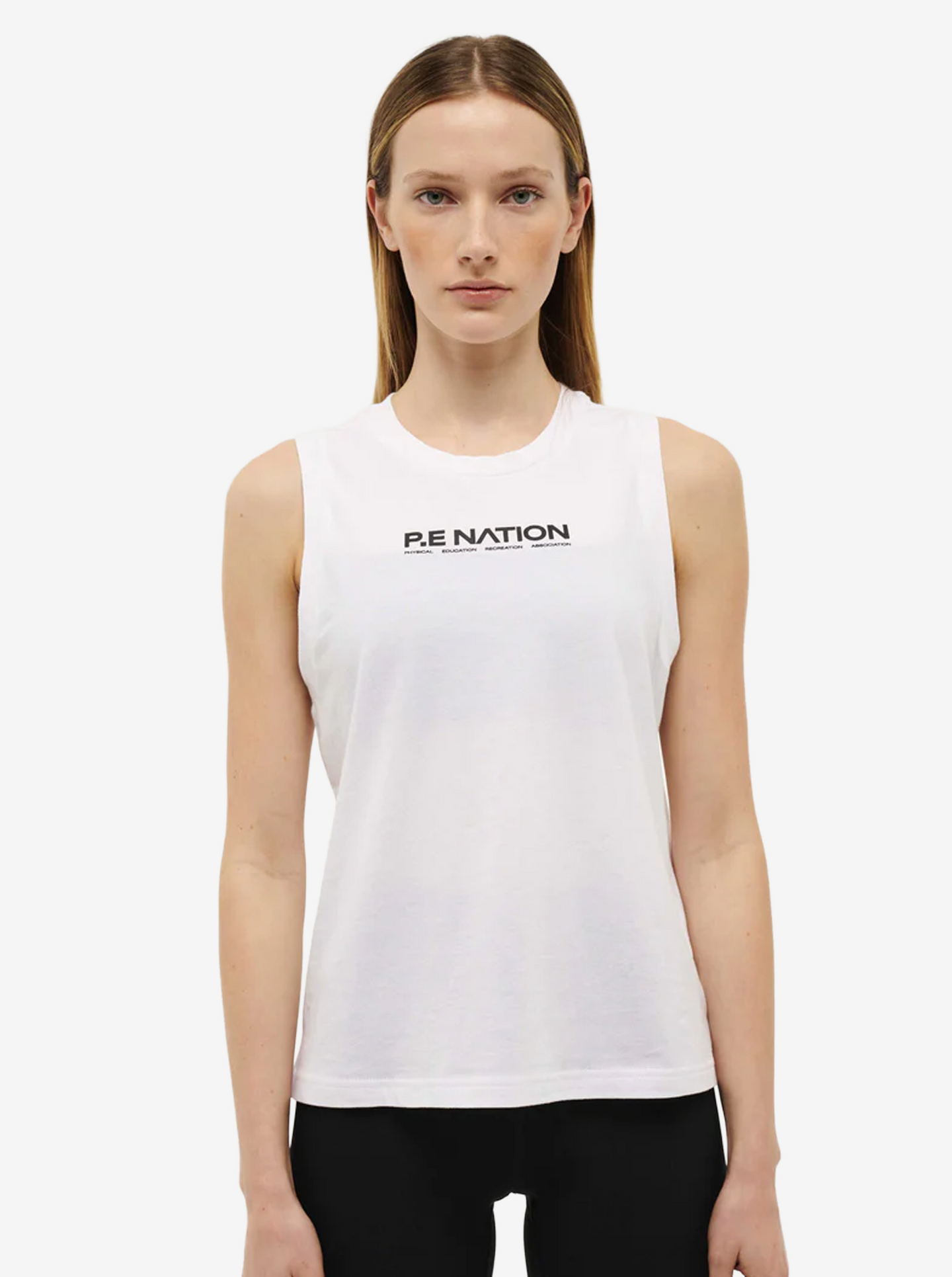 Shuffle Tank in Optic White