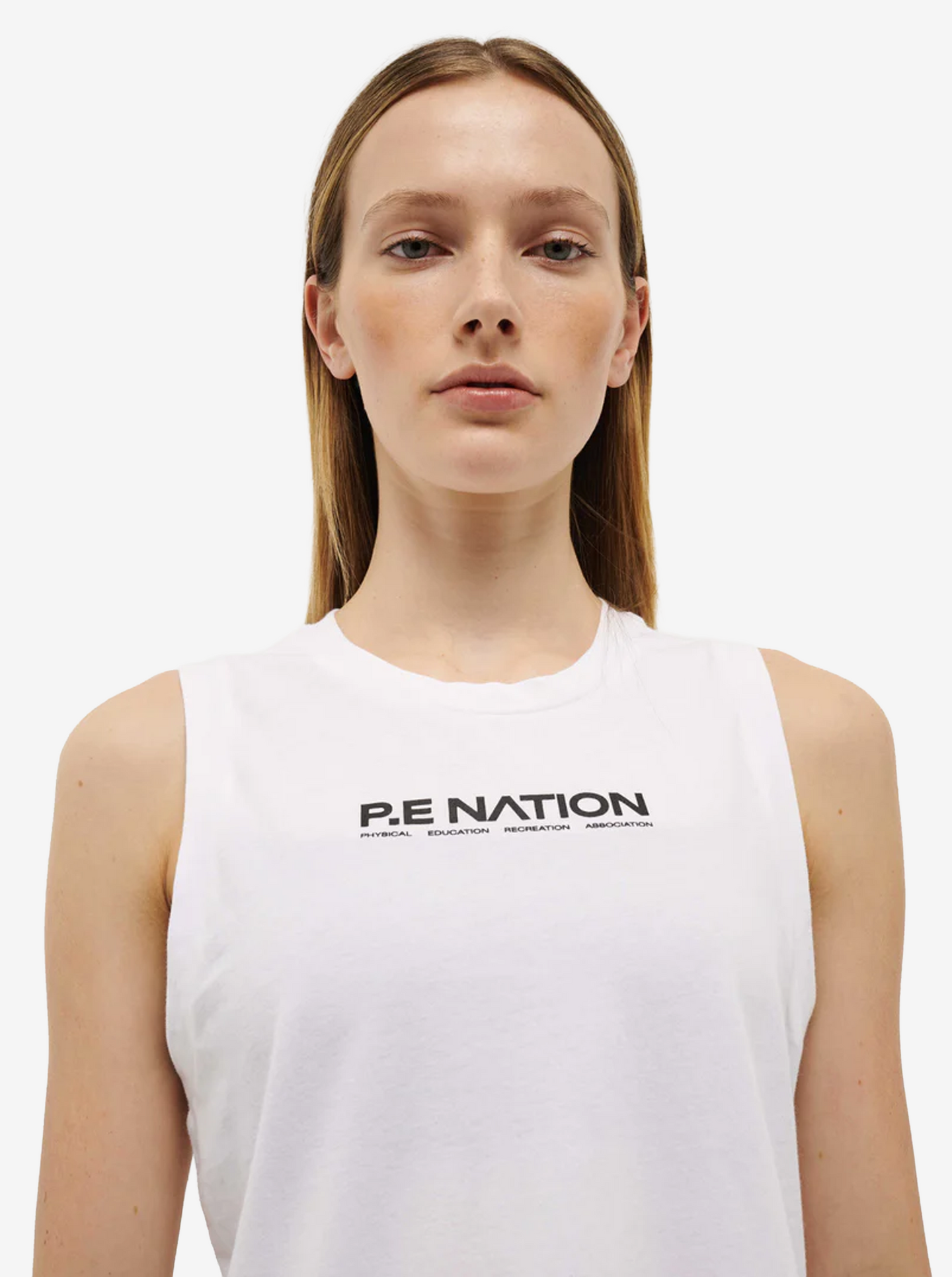 Shuffle Tank in Optic White