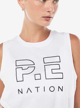 Heads Up 2 Tee in White