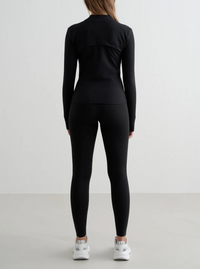 Black Sense Zip Jacket