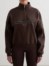 Varsity Sweat Half Zip