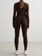 Shape Seamless Wrap Long Sleeve Top