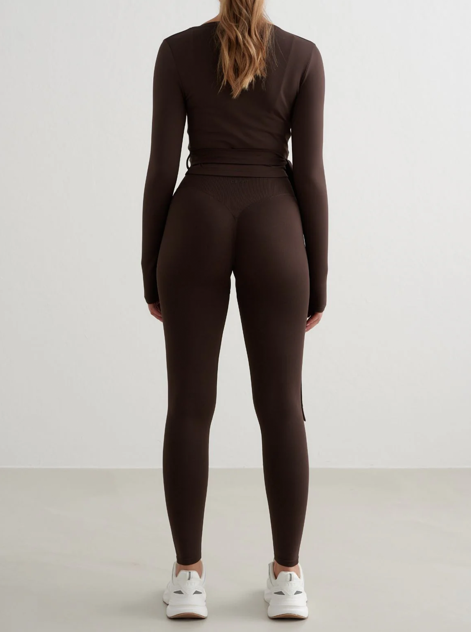 Shape Seamless Wrap Long Sleeve Top