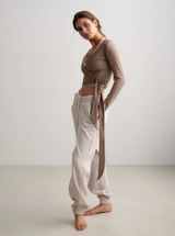 Shape Seamless Wrap Long Sleeve