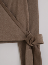 Shape Seamless Wrap Long Sleeve