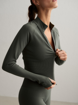 Shape Seamless Zip Jacket