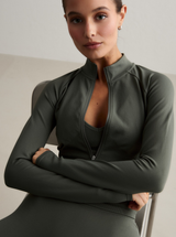 Shape Seamless Zip Jacket