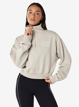 Tranquility Zip Sweat in Washed Moonstruck