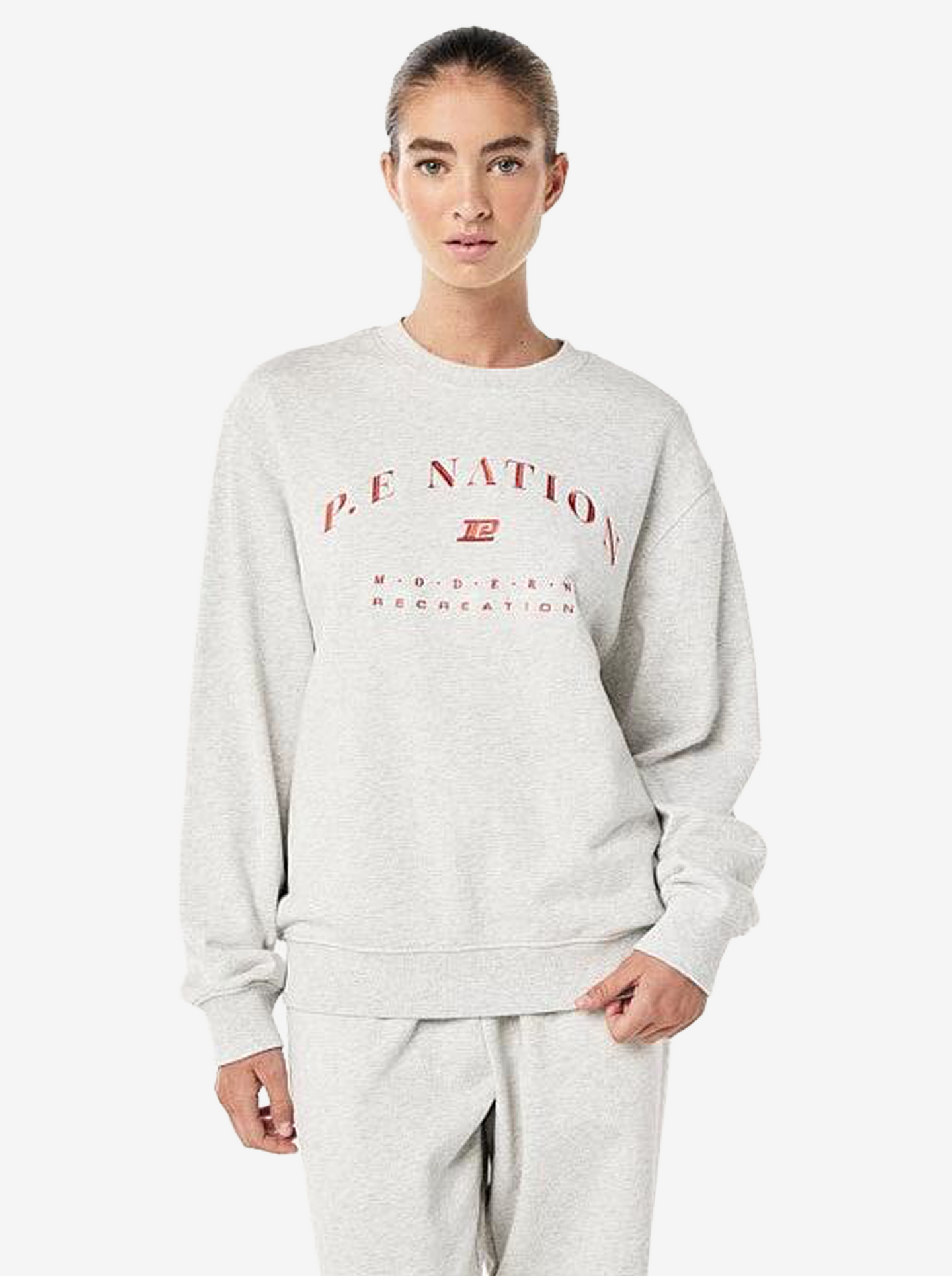 Liberation Sweat in Light Grey Marle